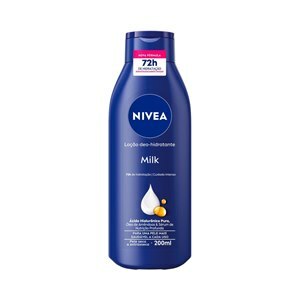 NIVEA LOÇÃO DEO-HIDRATANTE CORPORAL MILK HIDRATAÇÃO PROFUNDA 200 ML