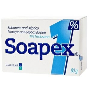SOAPEX 1% SABONETE 80G