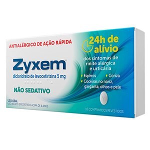 Zyxem 5 Mg 10 Comprimidos