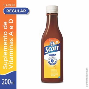 Emulsão Scott Tradicional 200Ml