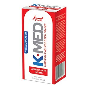 GEL LUBRIFICANTE ÍNTIMO K-MED HOT 30ML