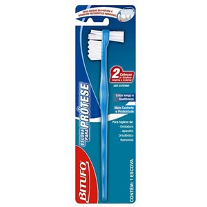 Escova Dental Bitufo Para Dentadura