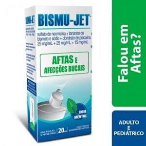 BISMU-JET SOLUÇÃO 20ML