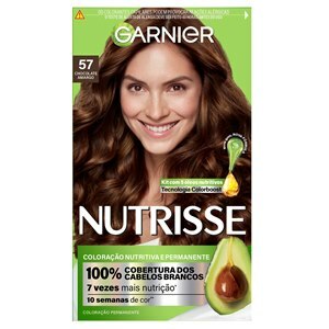 Tintura Nutrisse Creme Castanho Claro Dourado Acaju Chocolate Puro Nº 57