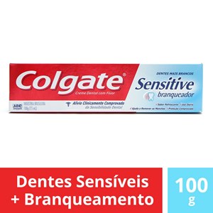 Creme Dental Colgate Sensitive Branqueador 100G