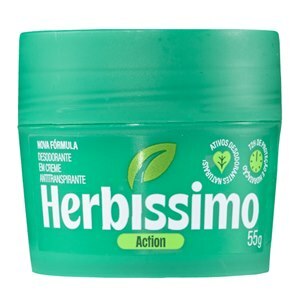 Desodorante Antitranspirante Creme Herbíssimo Action 72h 55g