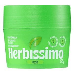 Desodorante Antitranspirante Creme Herbíssimo Fresh 72h 55g