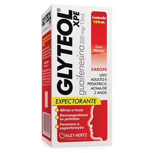 Guaifenesina - Glyteol Xarope Adulto Sabor Baunilha 150Ml