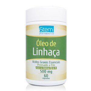 ÓLEO DE LINHAÇA 500MG STEM 60 CÁPSULAS