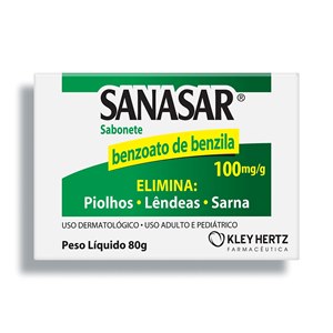 Benzoato De Benzila - Sanasar Sabonete 80G