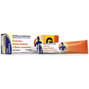 Diclofenaco Dietilamônio Gel 60 Gramas - Neo Química - Genérico
