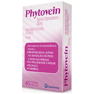 Castanha Da Índia - Fitovein 300Mg 45 Cápsulas