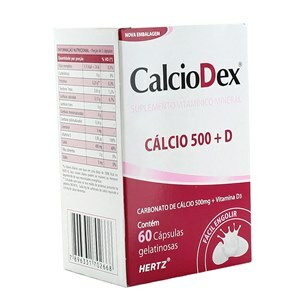 Calciodex 500Mg 60 Cápsulas