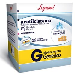 Acetilcisteína 600Mg 16 Envelopes - Legrand - Genérico