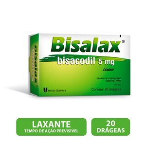 Bisacodil - Bisalax 5Mg 20 Drágeas