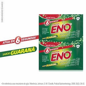 Sal De Fruta Eno Sabor Guaraná 2 Envelopes De 5G