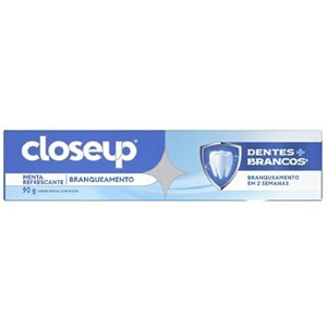Creme Dental Closeup Dentes + Brancos Menta Refrescante 90g