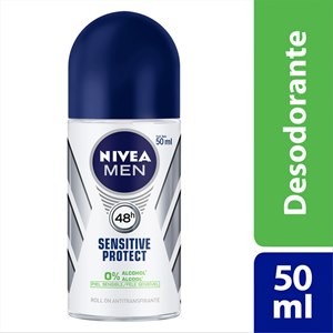 Desodorante Roll On Nivea Masculino Sensitive 50Ml