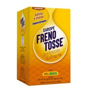 Frenotosse Xarope Sabor Mel/Mentol Adulto E Pediátrico 120 Ml