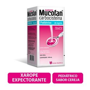 CARBOCISTEÍNA - MUCOFAN XAROPE PEDIÁTRICO 100ML