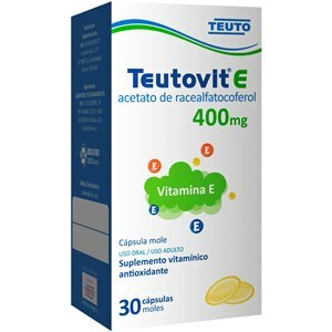 VITAMINA E - TEUTOVIT E 400MG 30 CÁPSULAS