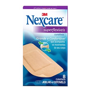 Curativos Nexcare Joelhos E Cotovelos 8 Unidades