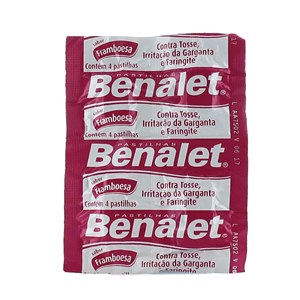 Benalet Framboesa 4 Pastilhas