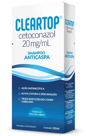 Cetoconazol - Cleartop Shampoo Anti Caspa 100Ml