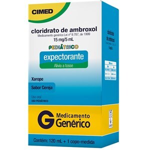 Ambroxol Xarope Pediátrico 120Ml - Cimed - Genérico