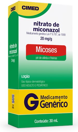 Miconazol Loção 30Ml - Cimed - Genérico (Daktarin)