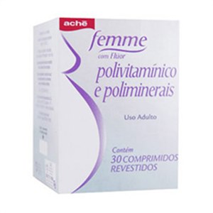 Femme Com Flúor 30 Comprimidos
