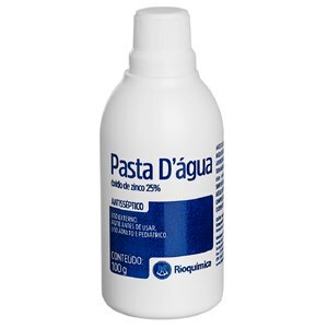 Pasta D'água Óxido De Zinco 25% Rioquímica 100G