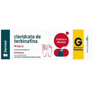 Terbinafina Creme 20G - Germed Genérico (Lamisil)