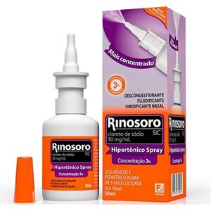 Rinosoro Sic 3% Spray Nasal 50ml - Validade Novembro/2026