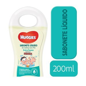 Sabonete Líquido Infantil Huggies Extra Suave 200Ml