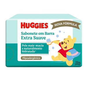 Sabonete Em Barra Huggies Baby Extra Suave 75G