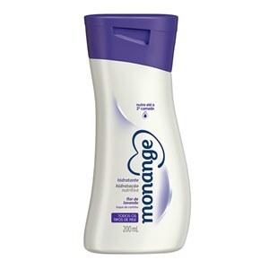 Hidratante Corporal Essencial Monange Flor De Lavanda 200Ml