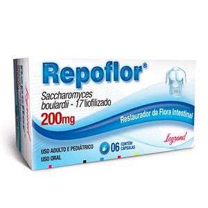 Repoflor 200Mg 6 Cápsulas