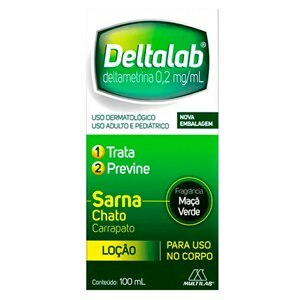 Deltametrina - Deltalab Loção Para Corpo 100Ml