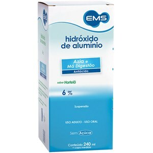 HIDRÓXIDO DE ALUMÍNIO SUSPENSÃO 240ML - EMS - GENÉRICO