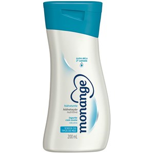 Hidratante Desodorante Monange Iogurte Com Aveia 200Ml