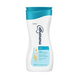 Hidratante Corporal Monange Iogurte Com Aveia Todas As Peles 200Ml