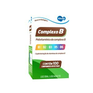 COMPLEXO B EMS 100 COMPRIMIDOS REVESTIDOS