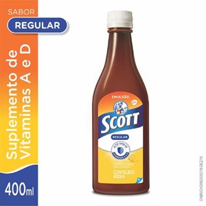 Emulsão Scott Tradicional 400Ml