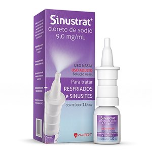 Sinustrat Forte Cloreto De Sódio 0,9% Adulto Spray 10Ml 