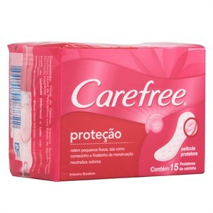 Protetor Diário Carefree Proteção Neutraliza Odores Com Perfume 15 Unidades