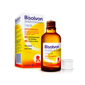 Bromexina - Bisolvon Gotas 50Ml - Sem Açúcar