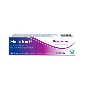 HIRUDOID 500 GEL 40G