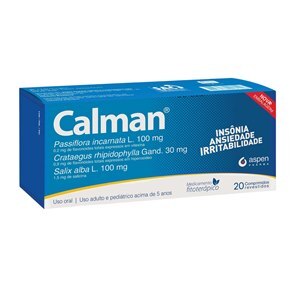 Calman 20 Comprimidos