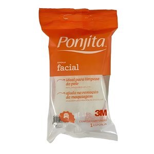 ESPONJA FACIAL NEXCARE PONJITA 3M SUAVE CORES SORTIDAS